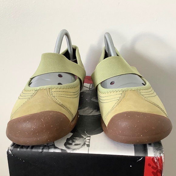 Womens Size 9 *STRAP NOT FLEXIBLE - Keen Green Leather Sienna Mary Jane Shoes - Picture 3 of 7
